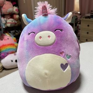 NWT Squishmallows Aurora the Unicorn Valentine’s 8in Plush